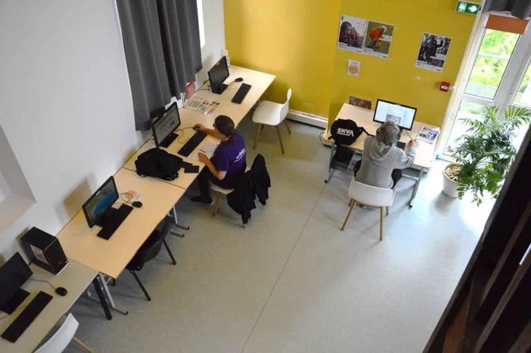 espace numérique au cyber centre de wazemmes